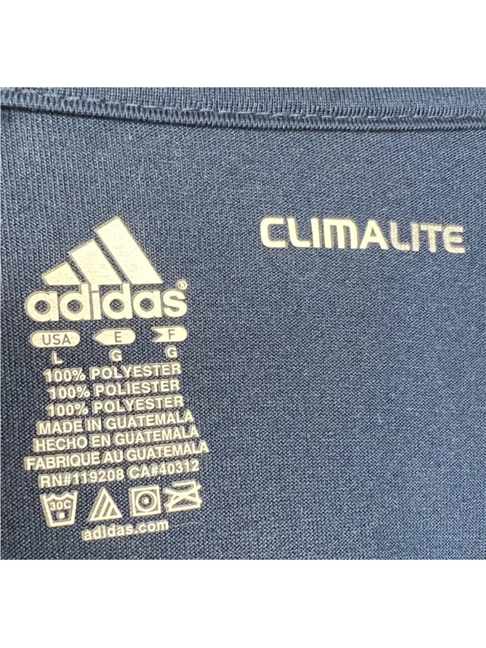 Adidas University of Michigan College Athletic Tee Shirt Men's Large Wolverines - Picture 3 of 4